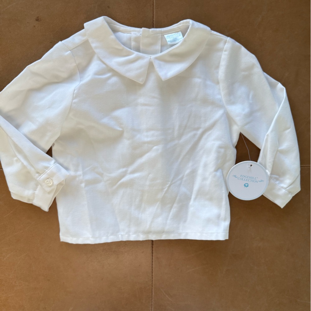 💛$15 FLASH SALE💛 Edgehill Collection White Top 12M NWT